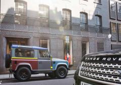 Un land rover defender pour paul smith 