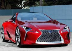 La lexus lf lc a la villa deste 