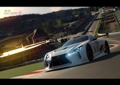 Lexus devoile le lf lc vision gt pour gran turismo 6 