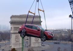 Nissan se lance dans le rooftopping a paris 