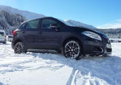 Essai du suzuki sx4 s cross a la neige 