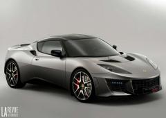 Une lotus evora 400 roadster en approche 