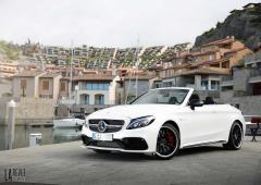 Essai mercedes amg c63 s cabriolet il ne manquait plus qu elle 