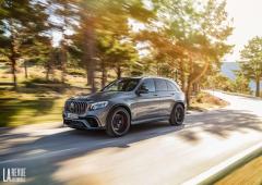 Mercedes amg glc63 et glc63 coupe avec 476 ch ou 510 ch sous le capot 