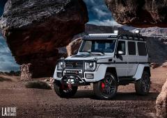 Brabus 550 adventure 4x4sup2 pour faire face a une attaque de dinausores 