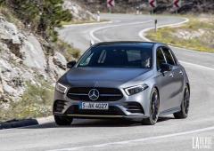 Mercedes classe a hybride pour concurrencer l a3 e tron 