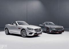 Mercedes slc et sl en edition limitee redart edition et designo edition 