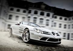 Mercedes une descendante de la slr en vue 