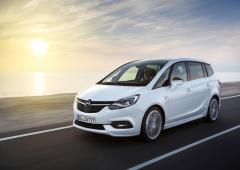 Opel zafira tourer 2016 le zafira se refait une beaute 