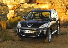 Nouvelles photos peugeot 4007 