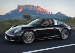 Le come back de la porsche 911 targa 