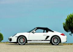 Porsche boxster spyder avec 375 ch 