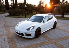 Porsche panamera gts by maria sharapova 