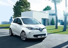 Renault zoe sur grand ecran 