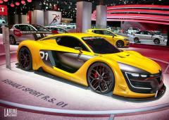 Beau succes d estime pour la renault sport rs 01 au mondial de l auto 