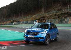 Essai Skoda Kodiaq RS : un nouveau menu sur l’Eau Rouge ?