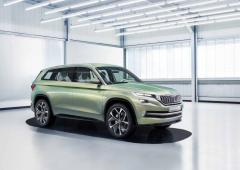 Skoda visions 7 places et hybride 