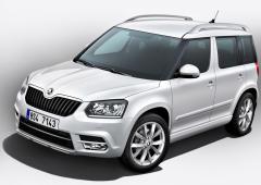 Le skoda yeti devrait conserver son nom actuel 