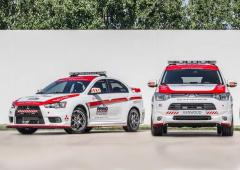 Pikes peak l outlander et lancer evolution en safetycar 