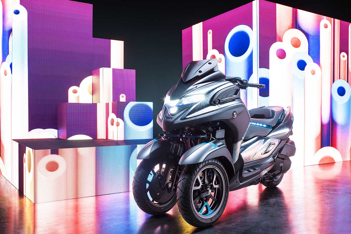 Yamaha > Le nouveau Scooter Yamaha à trois roues avec le Prototype 3CT