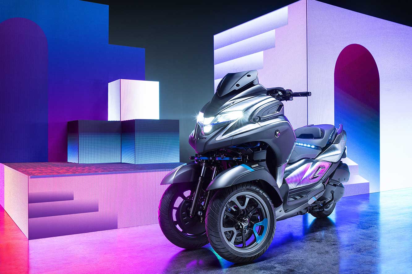 Yamaha > Le nouveau Scooter Yamaha à trois roues avec le Prototype 3CT