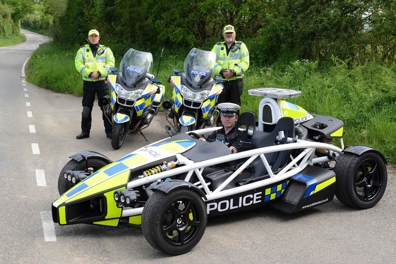 Ariel atom equipe la police anglaise 