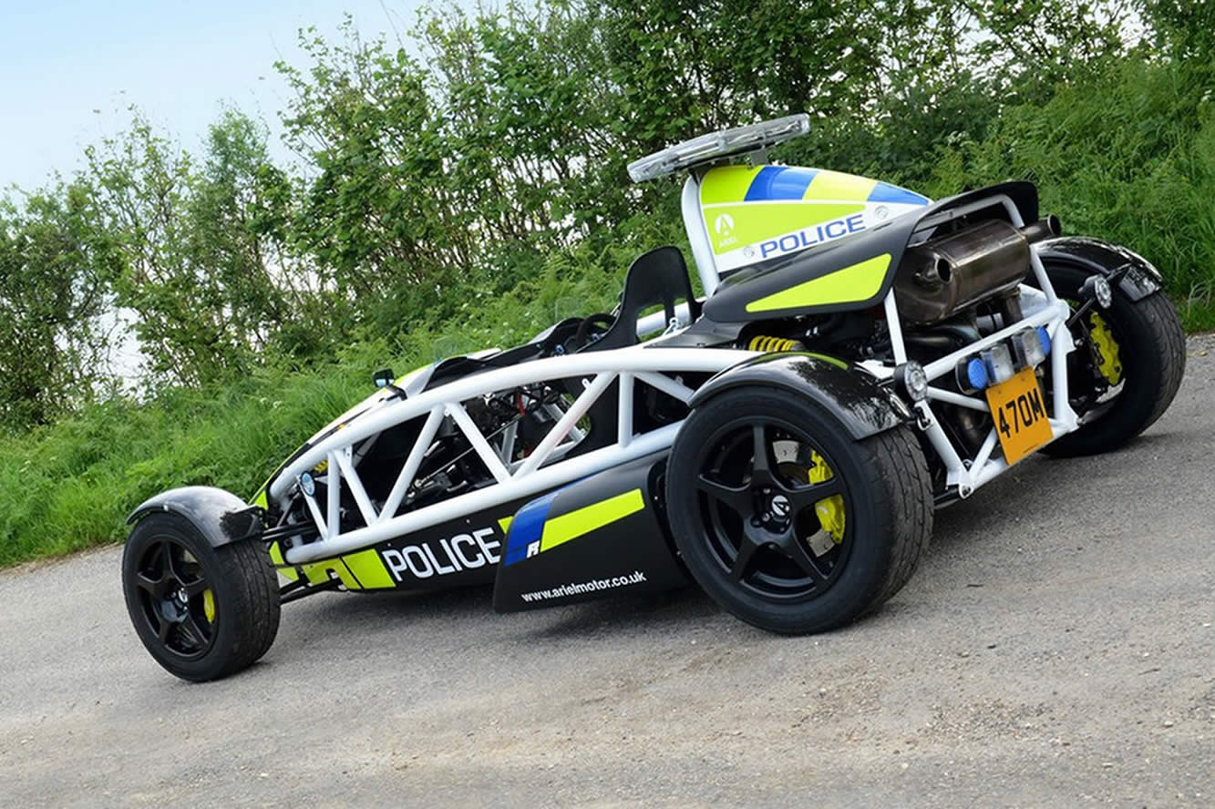 Ariel atom equipe la police anglaise 