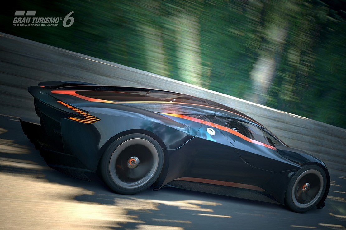 Aston martin devoile son proto dp 100 pour gran turismo 