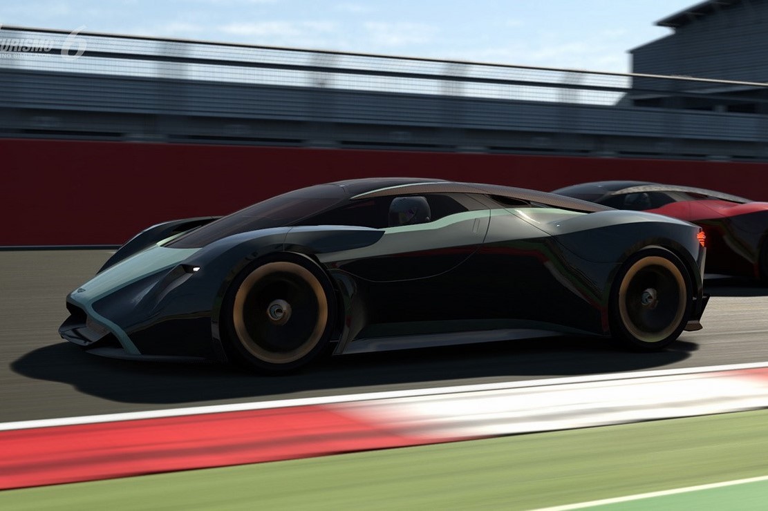 Aston martin devoile son proto dp 100 pour gran turismo 