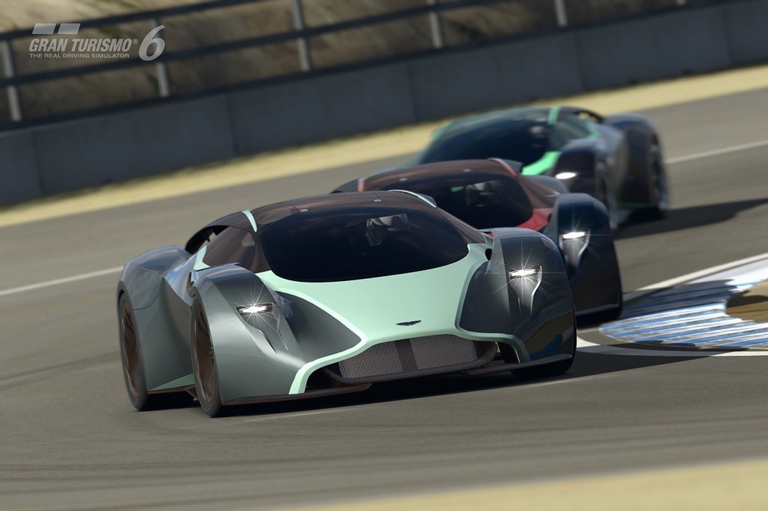 Aston martin devoile son proto dp 100 pour gran turismo 