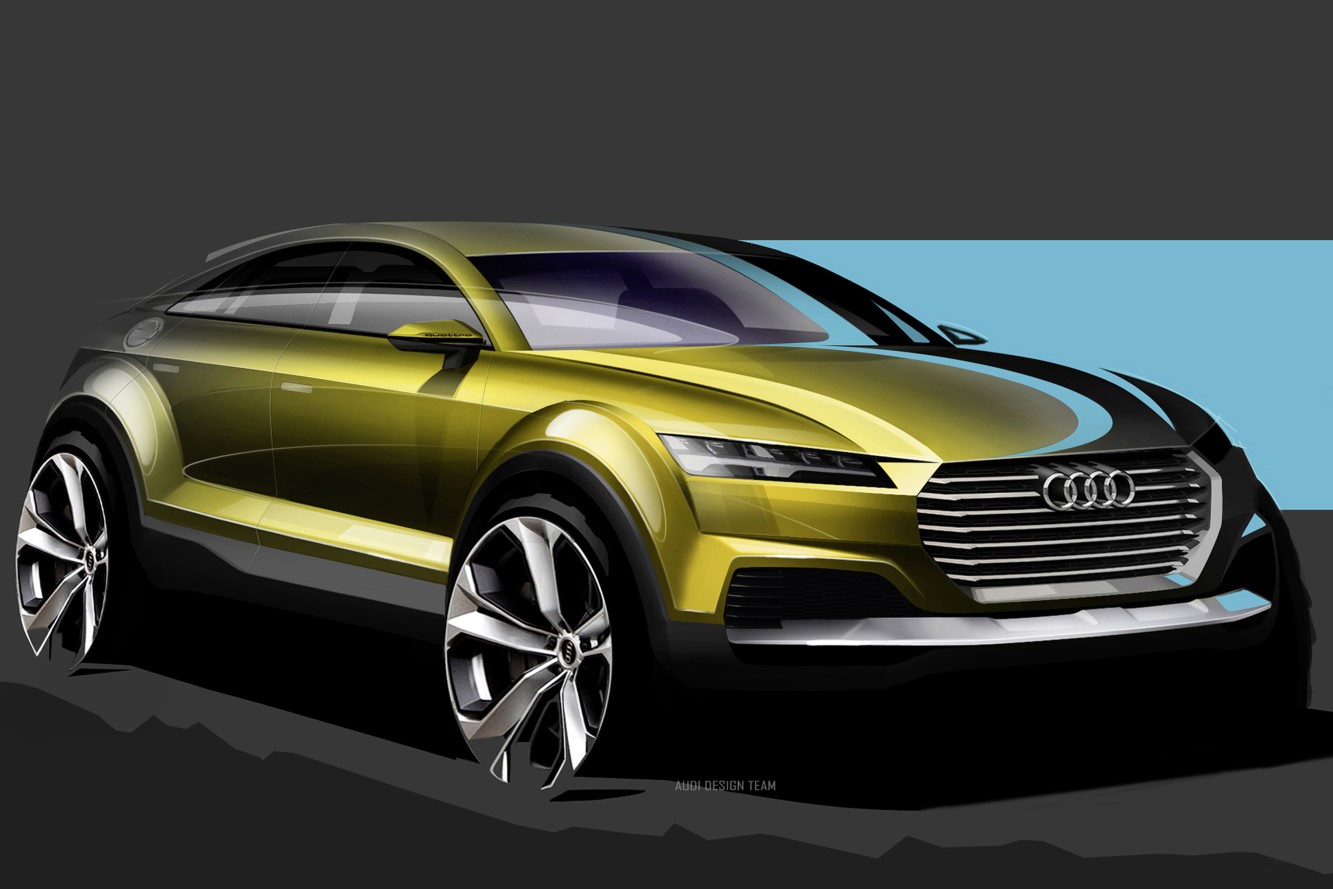 Audi un nouveau concept de crossover a pekin 