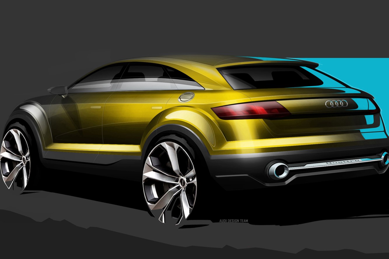 Audi un nouveau concept de crossover a pekin 