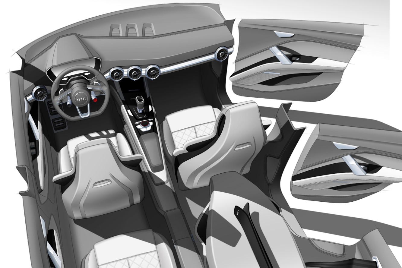 Audi un nouveau concept de crossover a pekin 