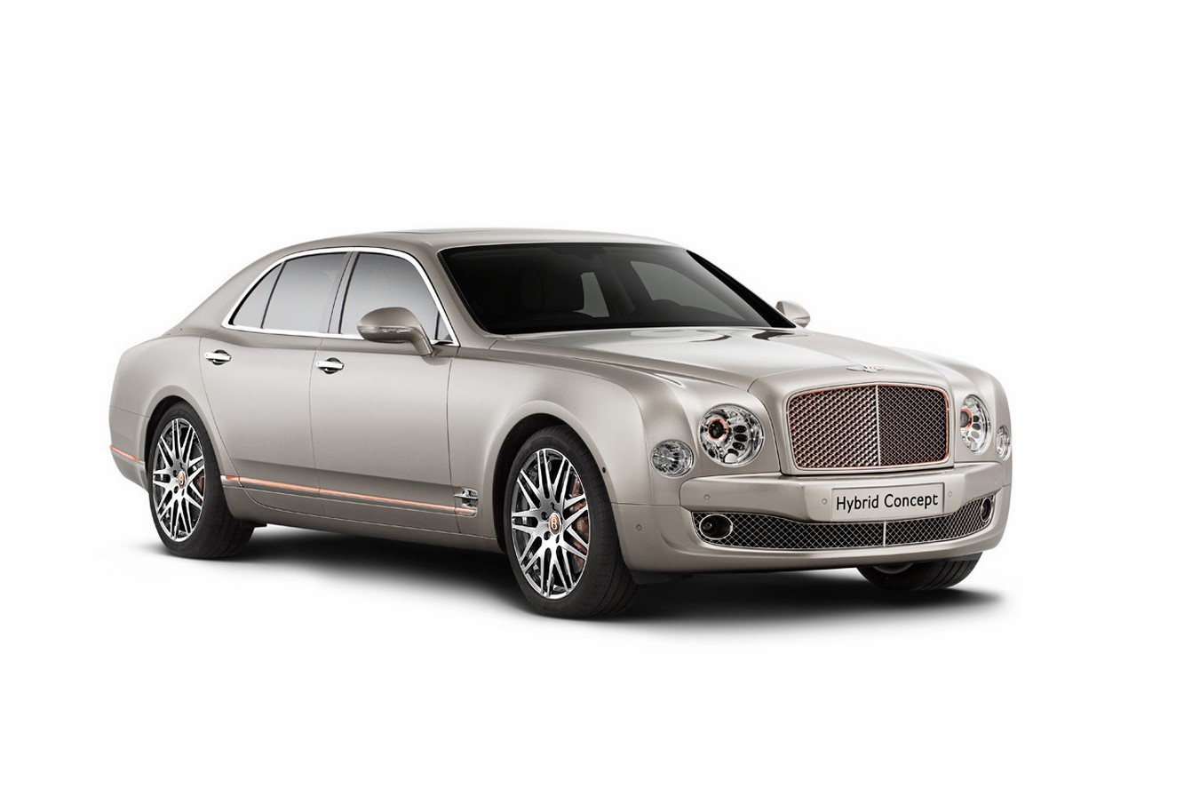 Bentley devoile un prototype de mulsanne hybride rechargeable 