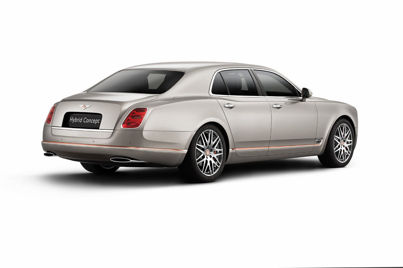 Bentley devoile un prototype de mulsanne hybride rechargeable 