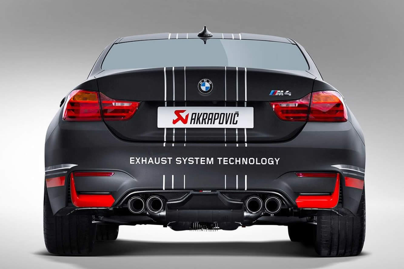 Image principale de l'actu: Akrapovic fait hurler la bmw m4 