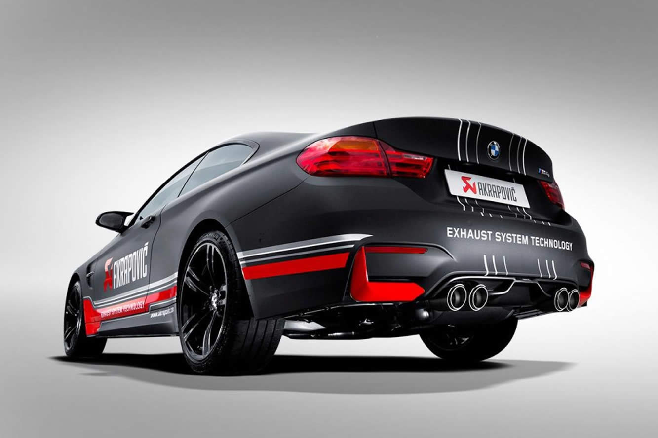 Akrapovic fait hurler la bmw m4 