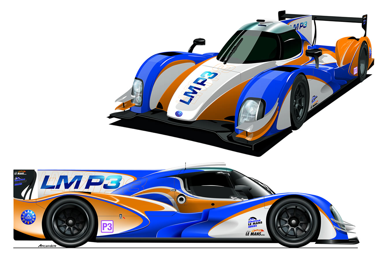 L automobile club de l ouest construit la pyramide de l endurance avec une lmp3 