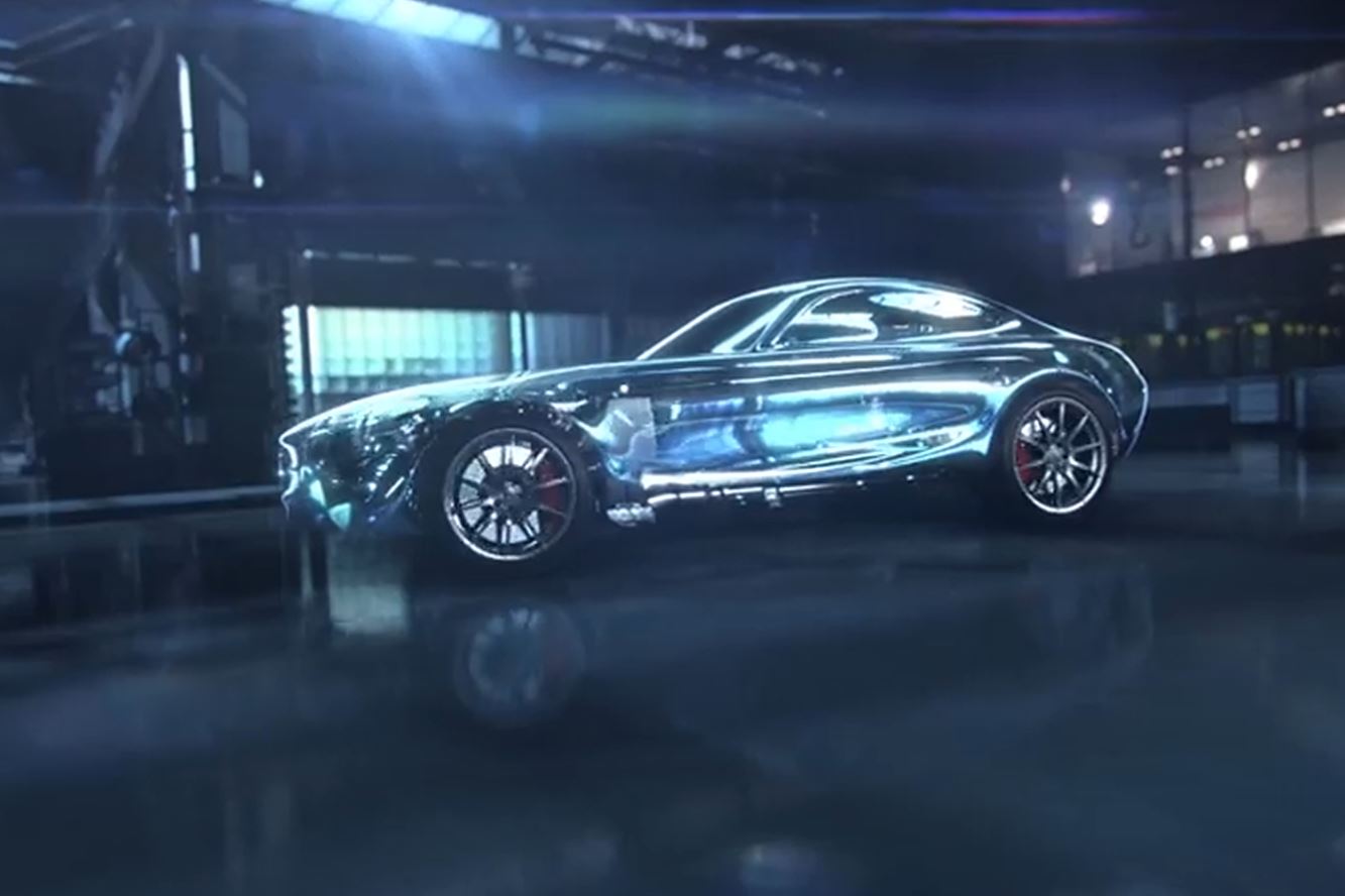 La mercedes amg gt aura un v8 de 510 chevaux 