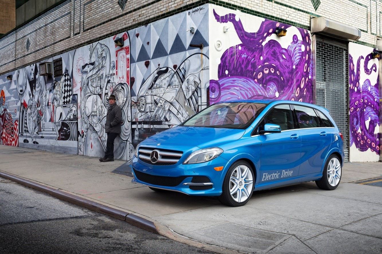 La mercedes classe b electric drive arrive en 2015 