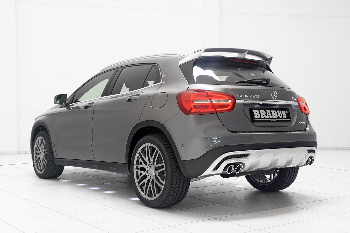 Brabus revisite le mercedes gla a sa maniere 