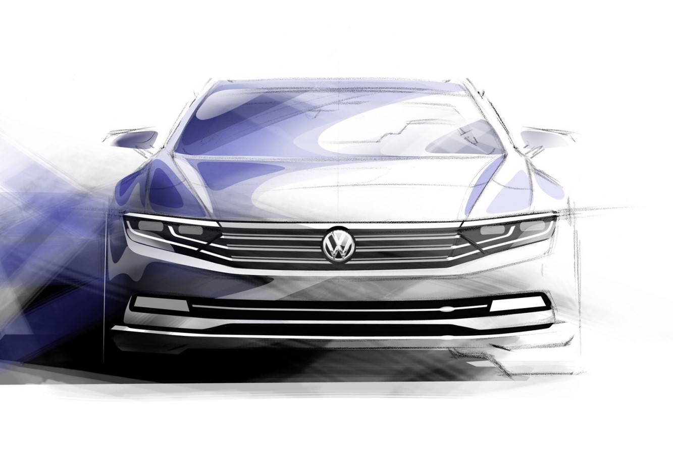 La nouvelle volkswagen passat 2015 devoilee le 3 juillet 