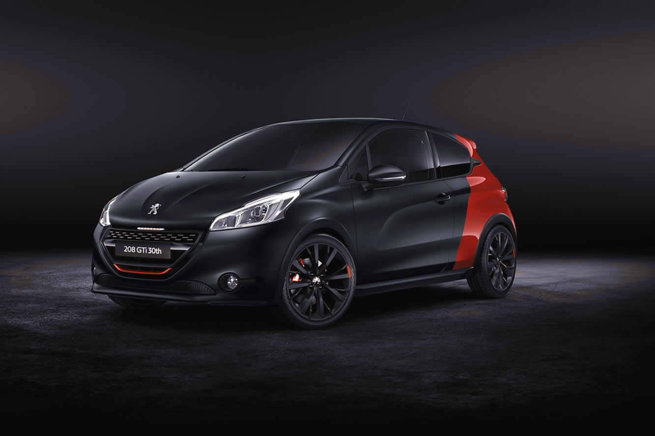 Peugeot fete les 30 ans de la 205 gti avec une 208 gti 30th radicale 