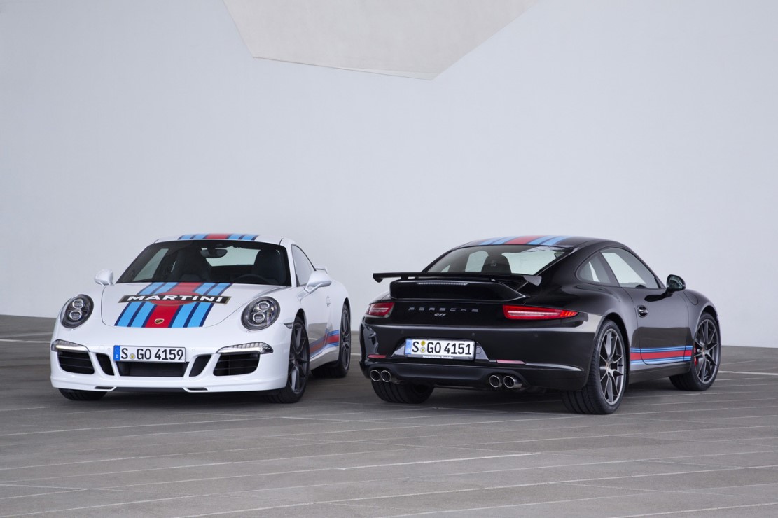 Image principale de l'actu: La porsche 911 aux couleurs du martini racing 