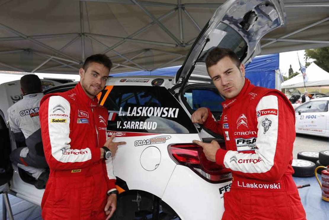 Au rallye dantibes victoire de laurent laskowski en citroen trophy junior 