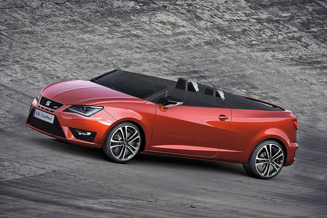 Seat ibiza cupster drole de concept a worthersee 