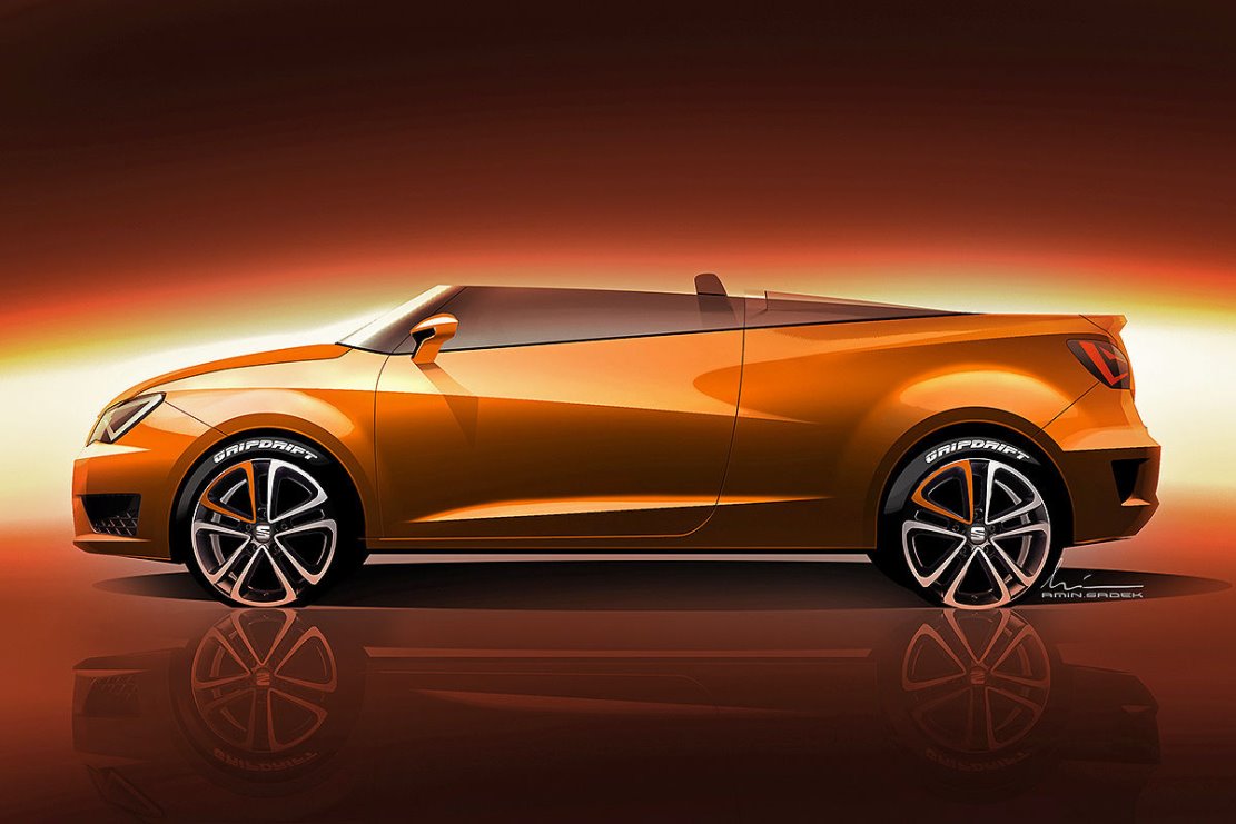 Seat ibiza cupster drole de concept a worthersee 