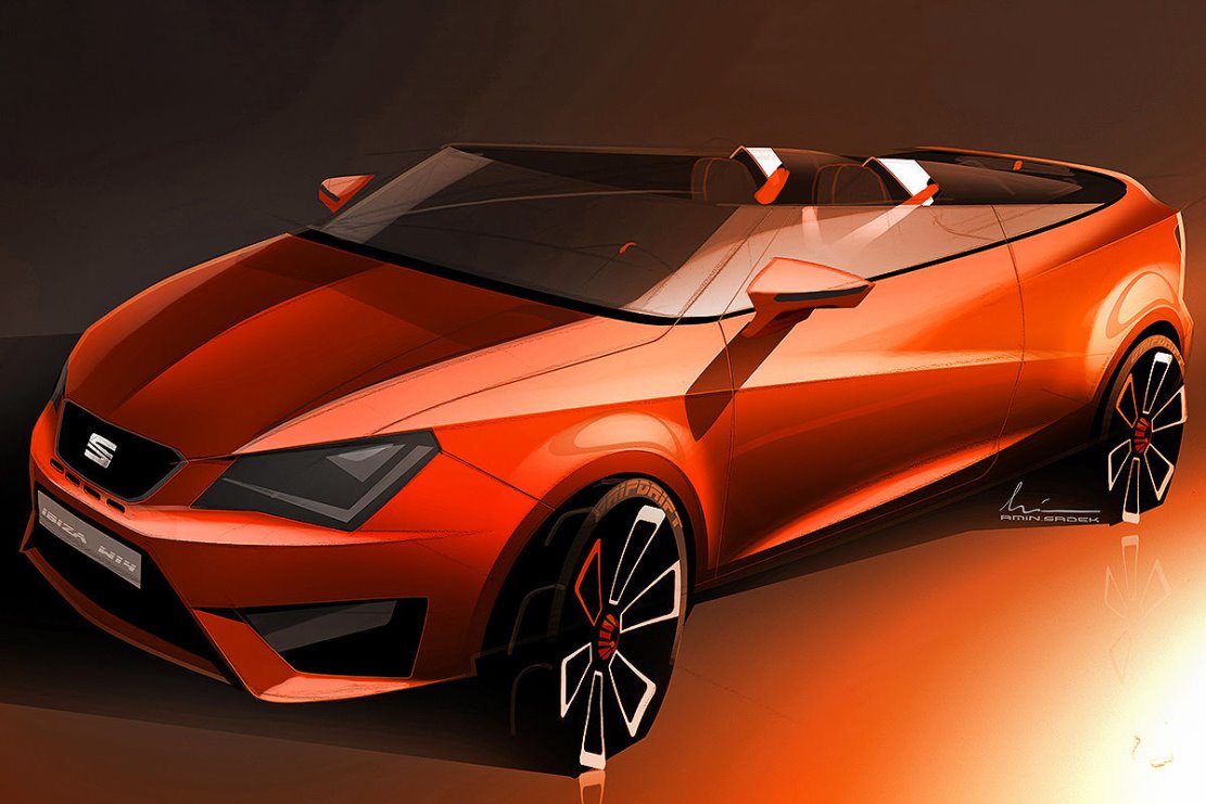 Seat ibiza cupster drole de concept a worthersee 