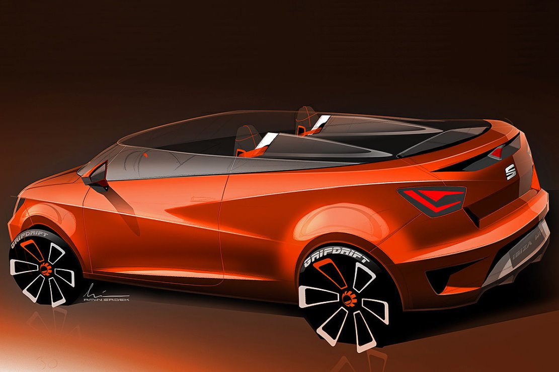 Seat ibiza cupster drole de concept a worthersee 