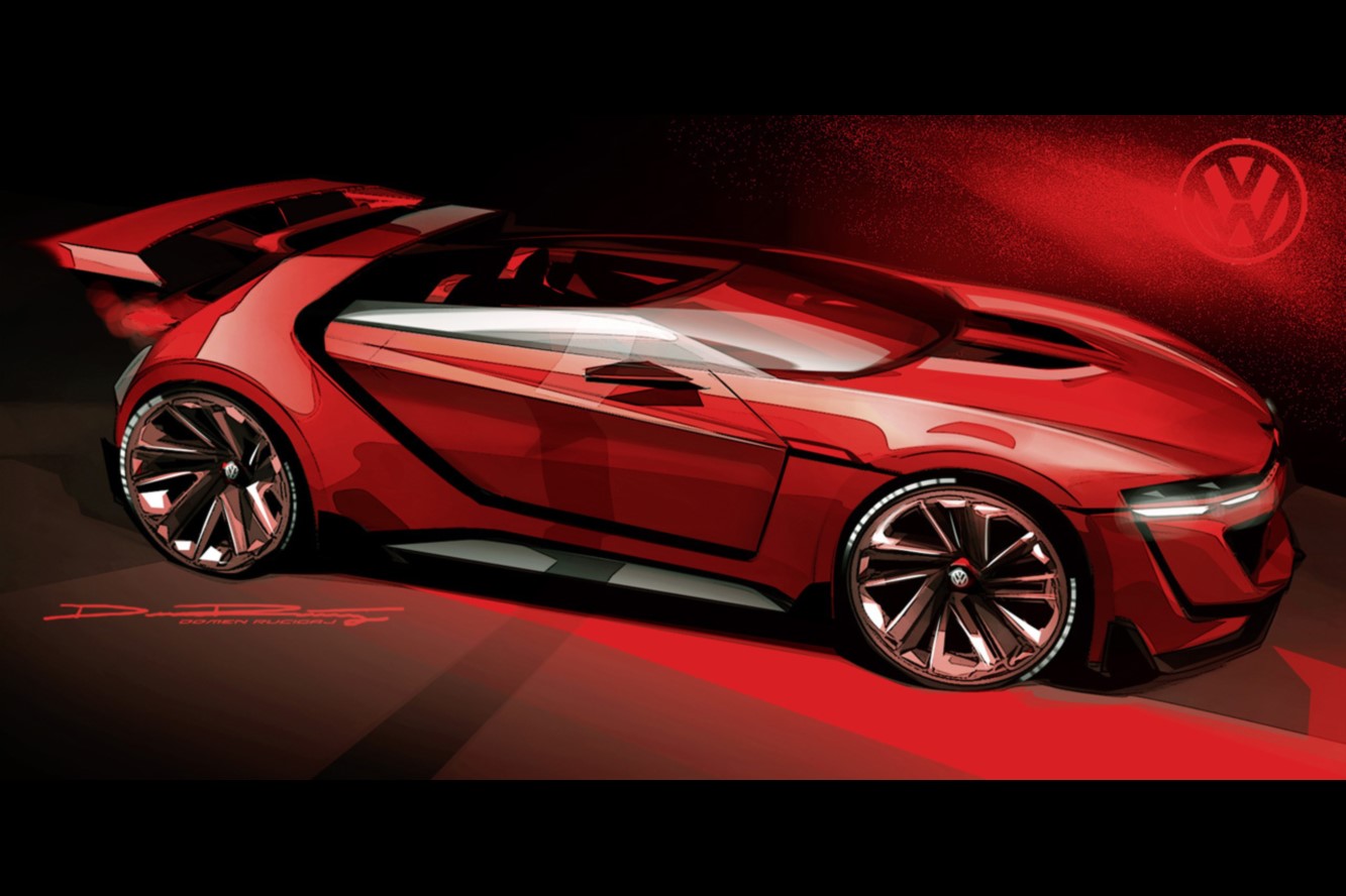 Volkswagen golf gti roadster seulement pour gran turismo 